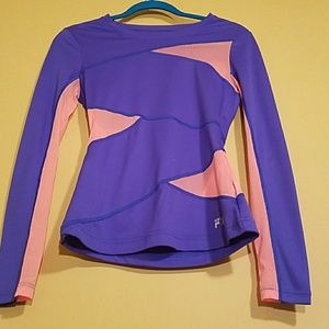 Mesh workout long sleeve